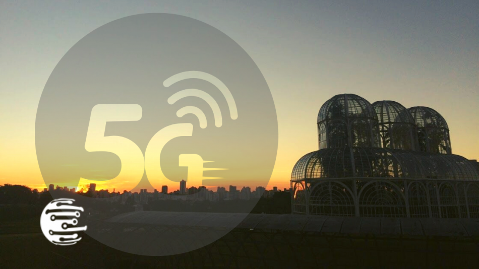 Sinal 5G chega à Curitiba em agosto; Arte sobre imagem de Alena Darmel